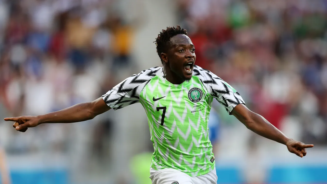 Nigeria v Iceland: Group D - 2018 FIFA World Cup Russia Sport Soccer International Team Soccer FeedRouted_Global topix bestof during the 2018 FIFA World Cup Russia group D match between Nigeria and Iceland at Volgograd Arena on June 2 