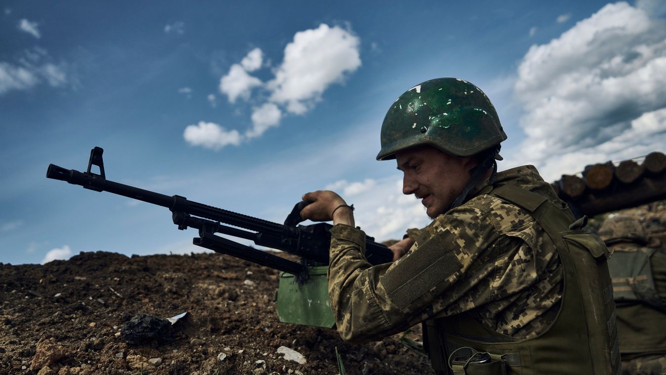 Ukrajna, Bahmut, Donyeck, háború, Oroszország, katona, lövészárok, orosz-ukrán háború 