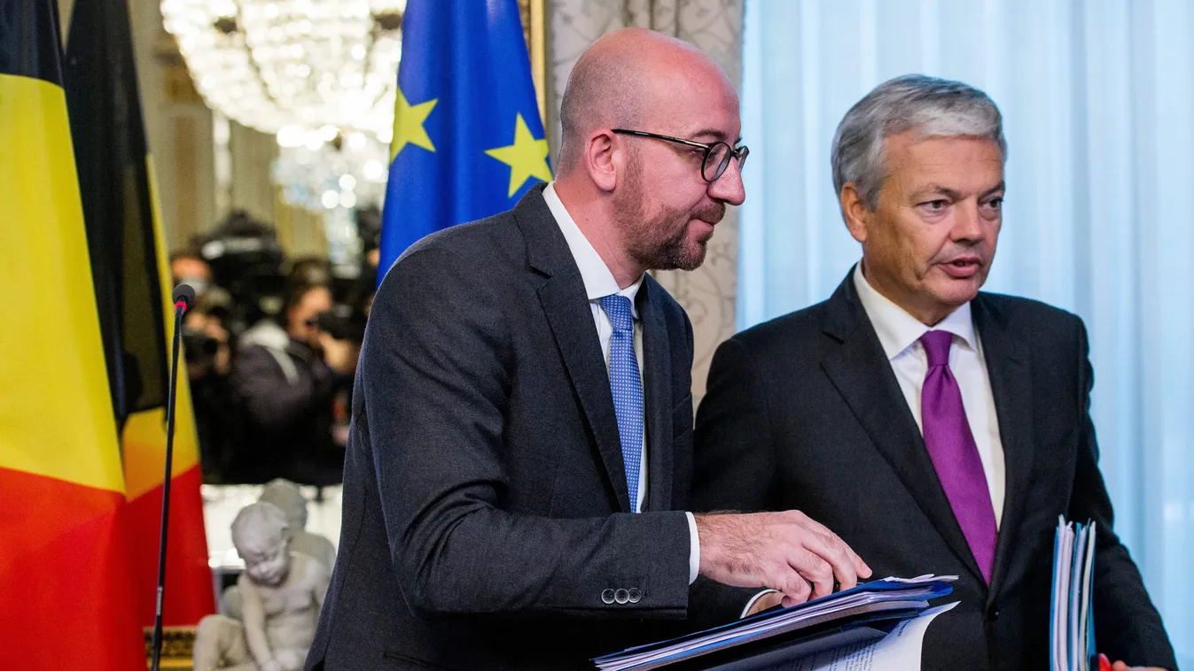 Charles Michel, Didier Reynders 