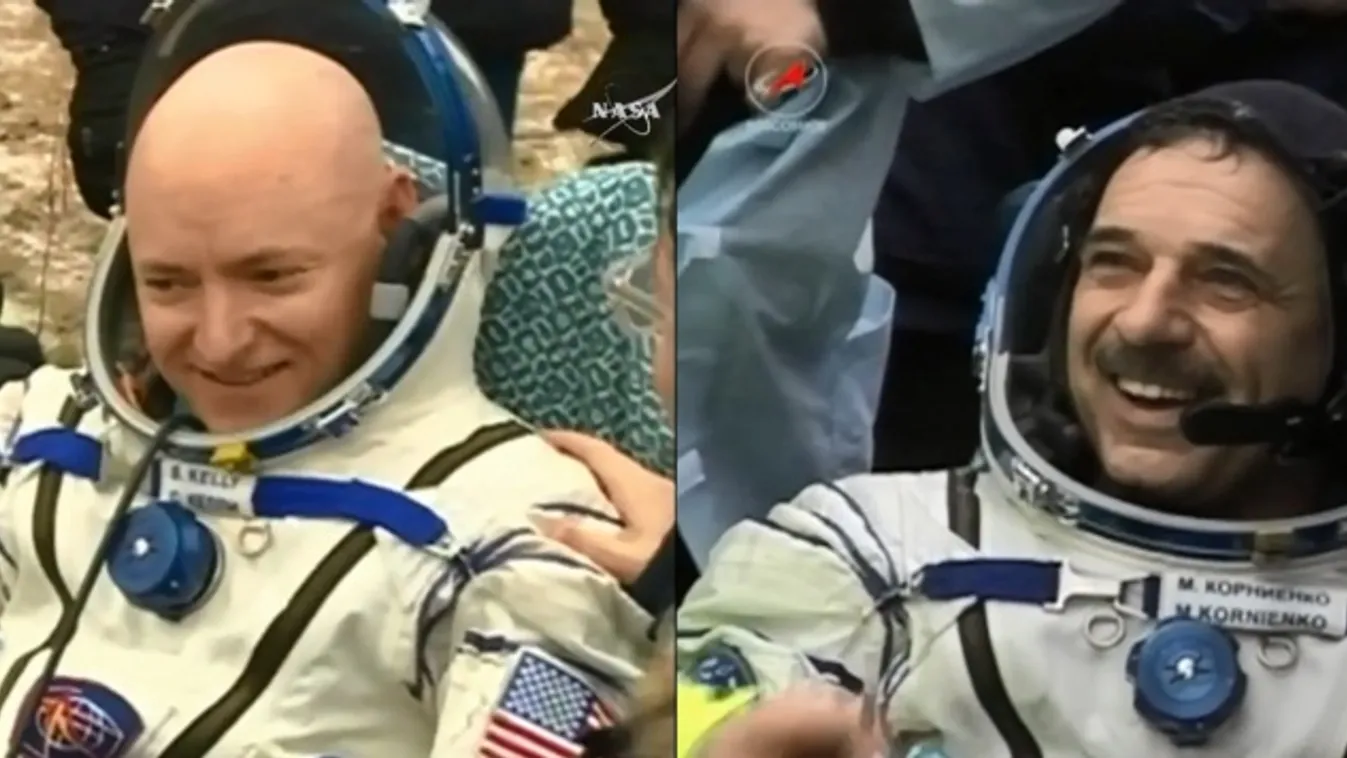 ISS, visszatérés, Scott Kelly, landolás 