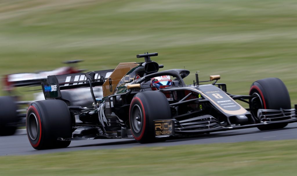 Forma-1, Romain Grosjean, Haas F1 Team, Brit Nagydíj 