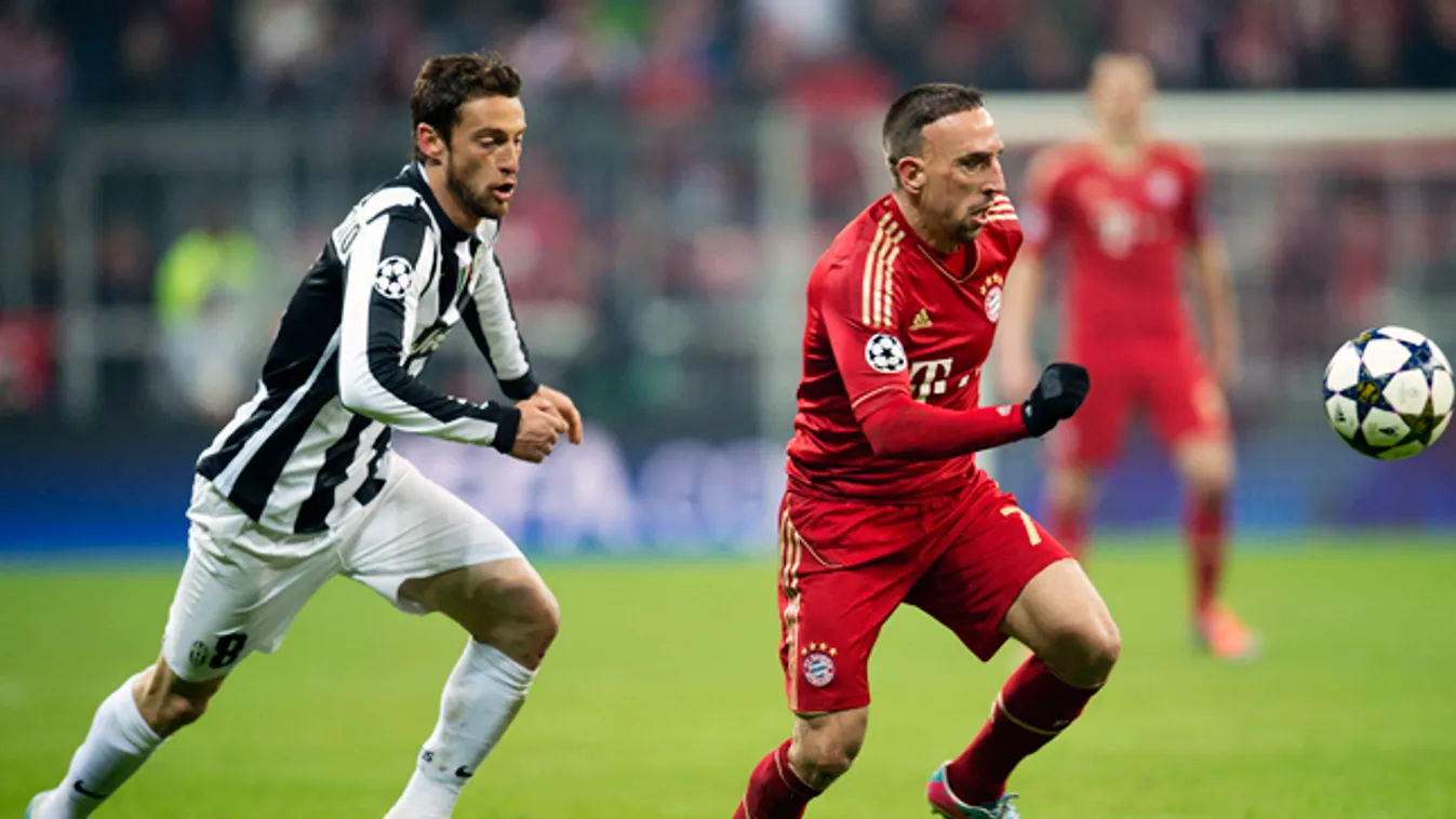 Bayern München - Franck Ribery vs Juventus - Claudio Marchisio 