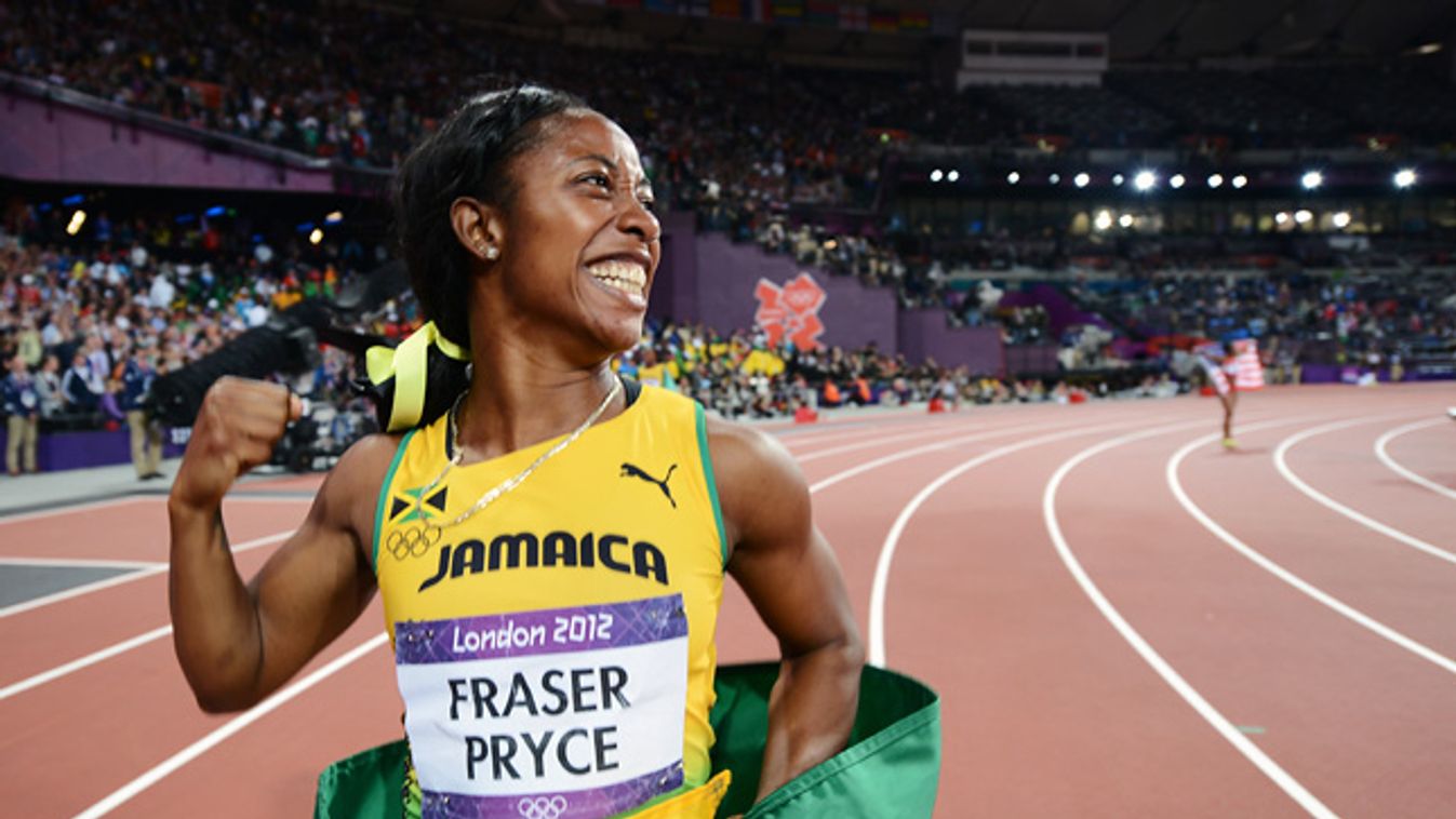 Shelly-Ann Fraser-Pryce, 100 méteres síkfutás, londoni olimpia 2012, jamaika