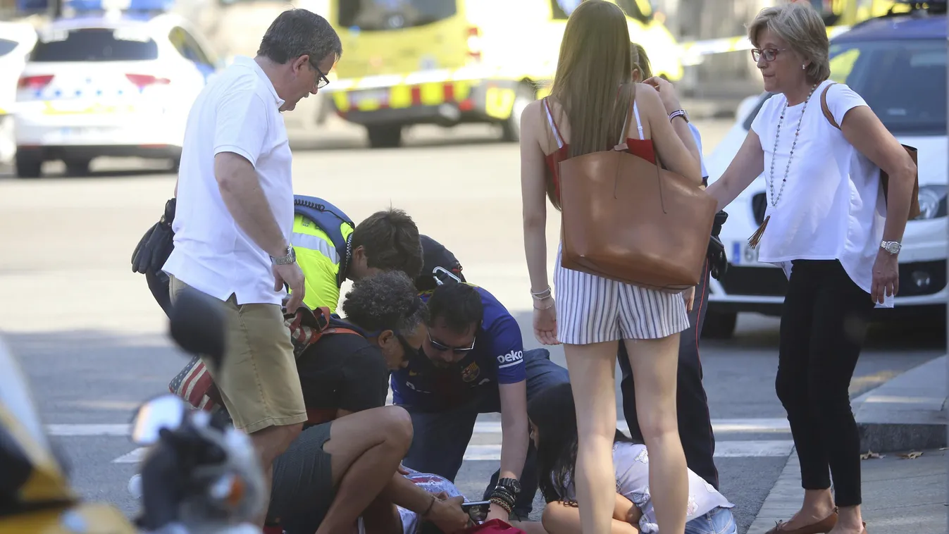 Barcelona La Rambla, tömegbe hajtott egy teherautó 