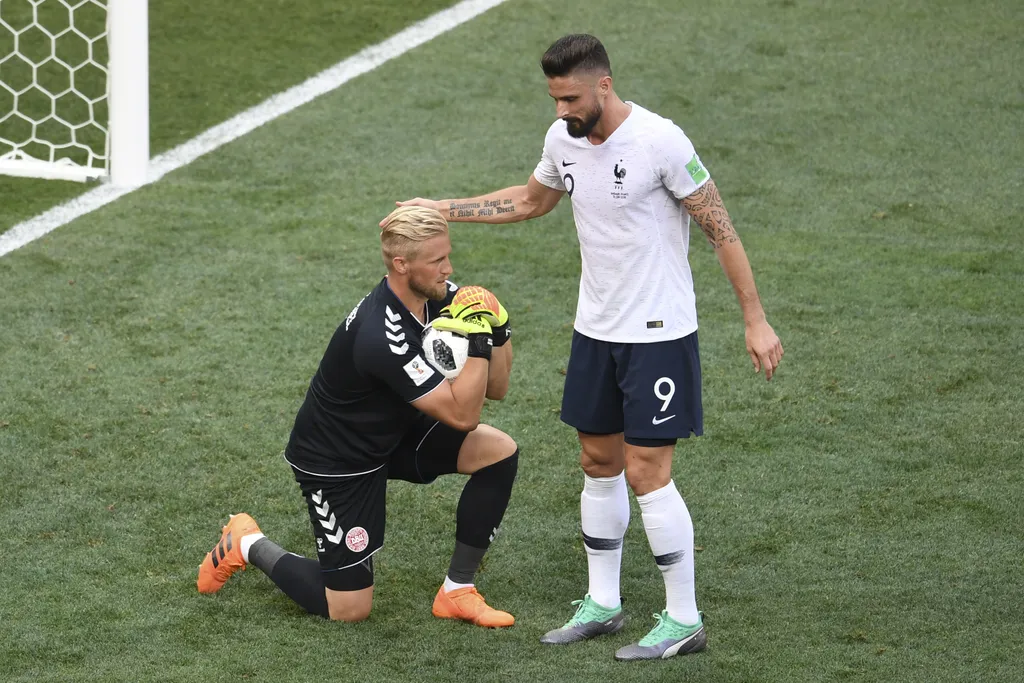 Dánia - Franciaország foci vb 2018 