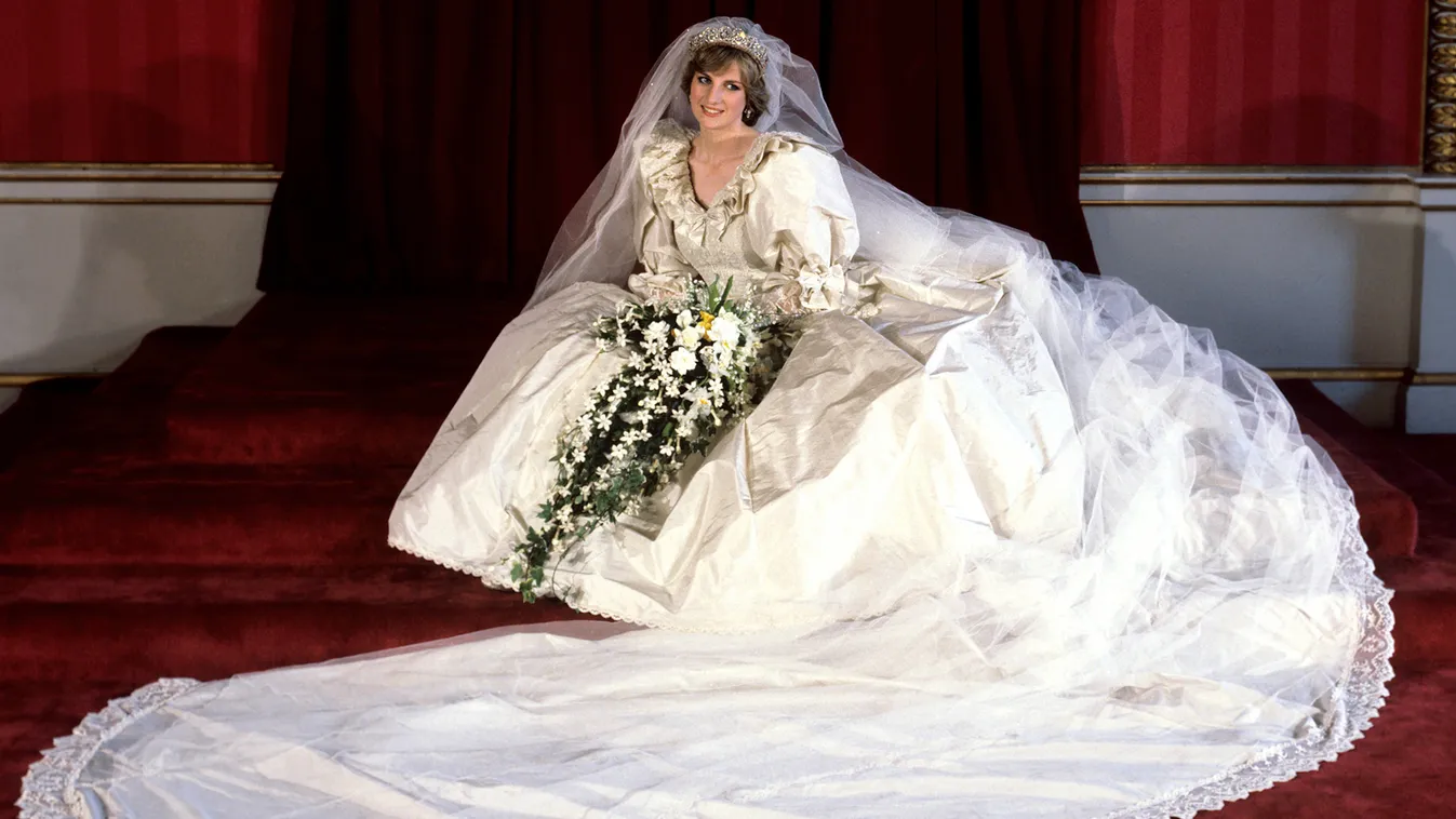 Diana hercegné esküvői ruha 