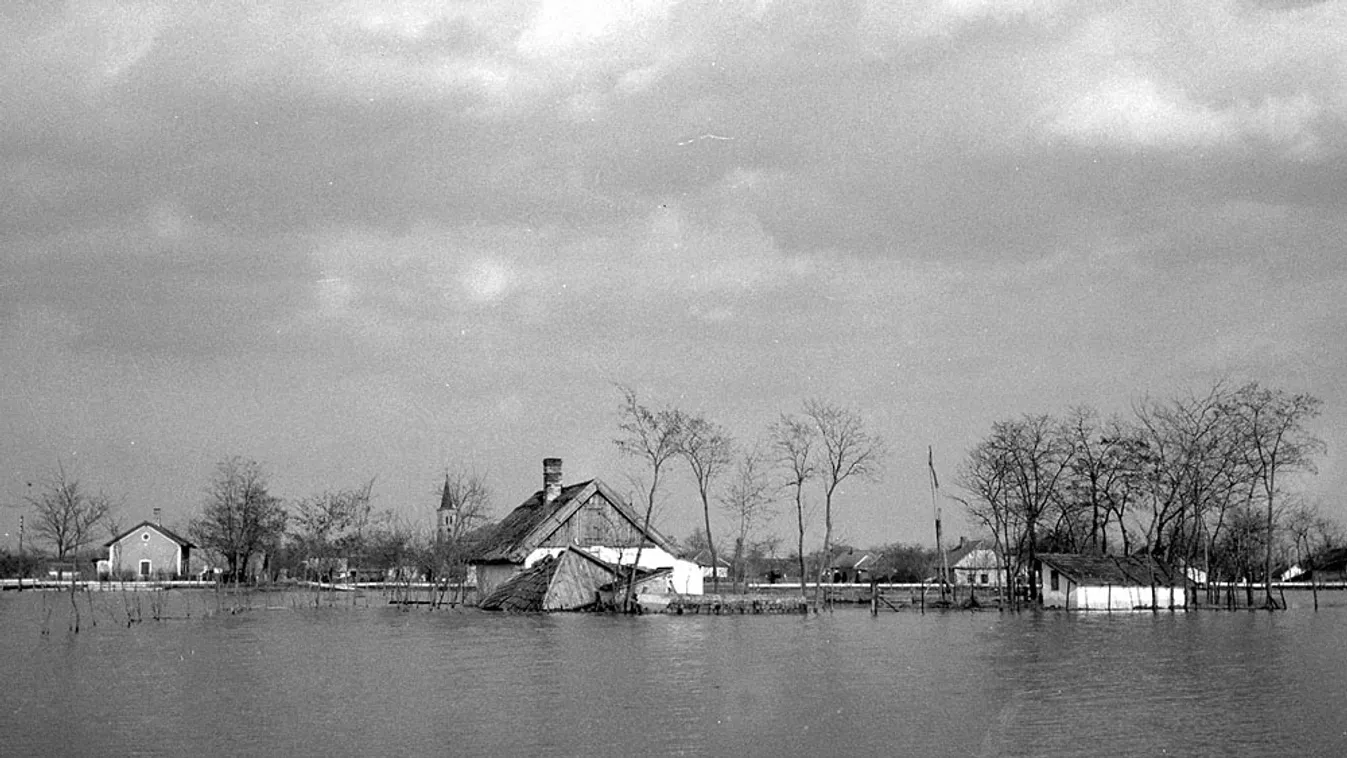 árvíz, áradás, Újszász, 1940. márciusi árvíz, propaganda