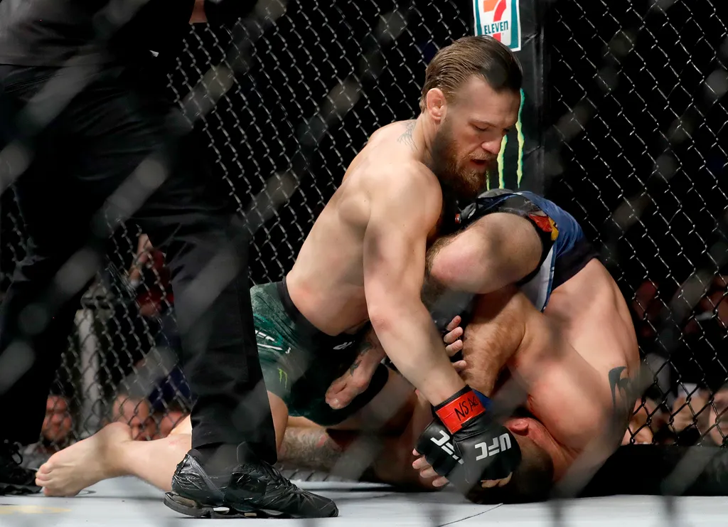 Conor McGregor v Donald Cerrone GettyImageRank2 SPORT MARTIAL ARTS 