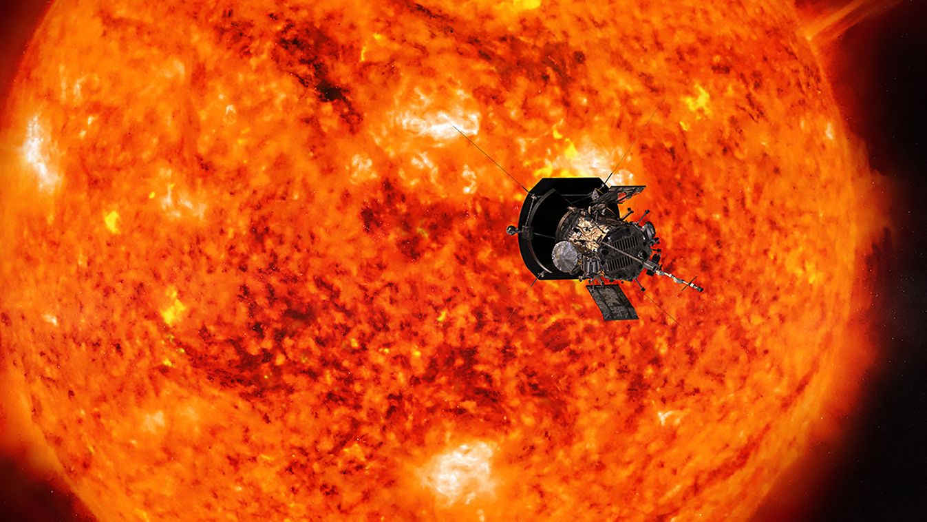 A Parker-űrszonda megközelíti a Napot 