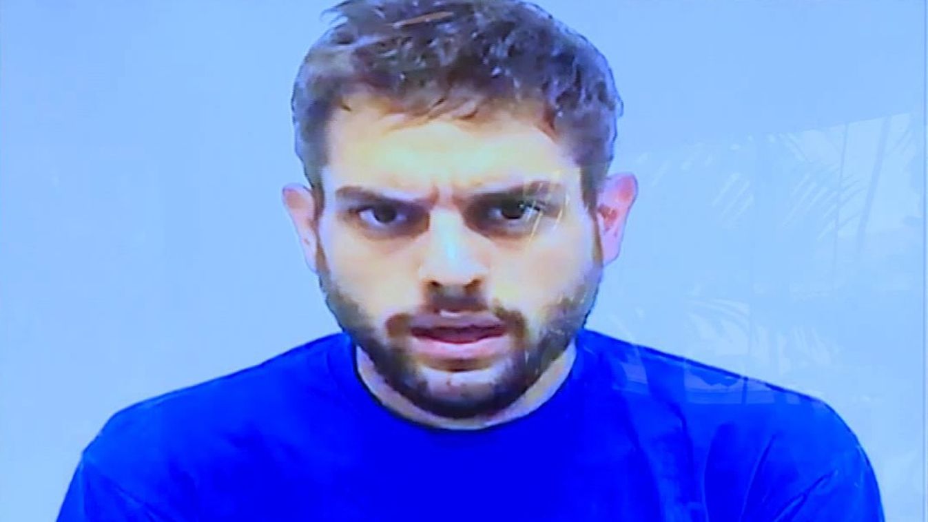 politics rights Horizontal This TV grab shows opposition Venezuelan lawmaker, Juan Requesens in detention as he admits on a video broadcasted by the Venezuelan government on August 8, 2018 to have had contact with one of the suspect of the alleged plot ag