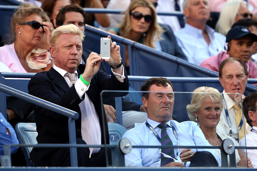 Boris Becker hajdani német teniszcsillag kissé megpocakosodott