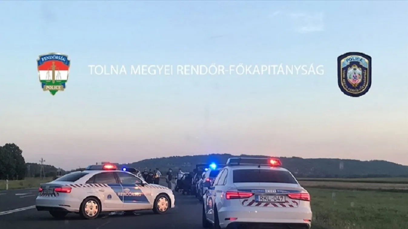 Tolnai megyei rendőrségi akció 