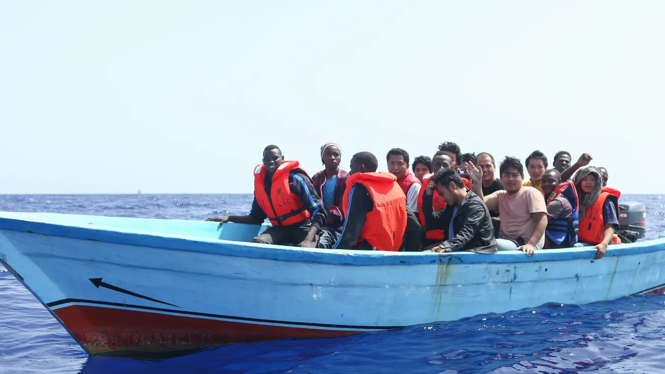 Search and Rescue On The Mediterranean Sea News General News Social Issue Search and Rescue Cew Member Assited Security September 2017 Migrants 