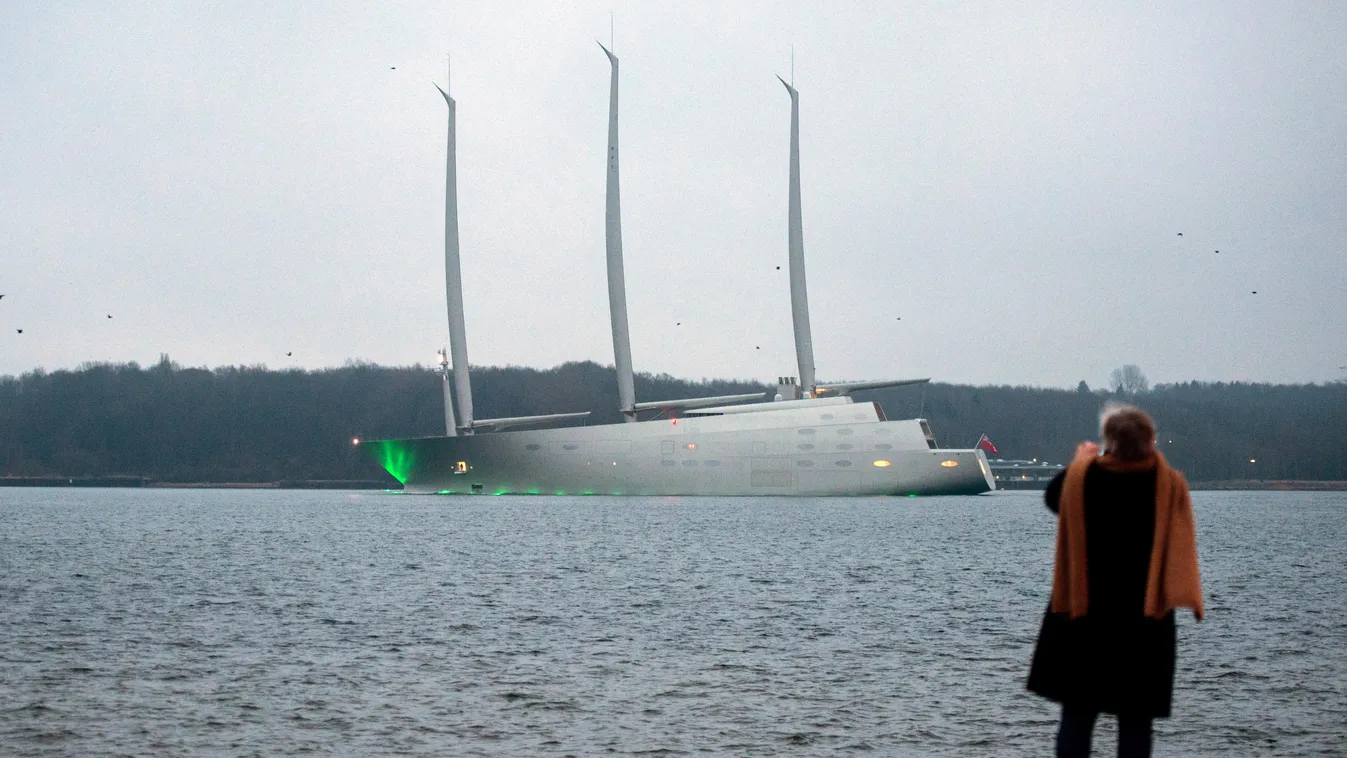 Sailing Yacht A,  a világ legnagyobb vitorlás jacht Andrej Melnyicsenko orosz milliárdos 