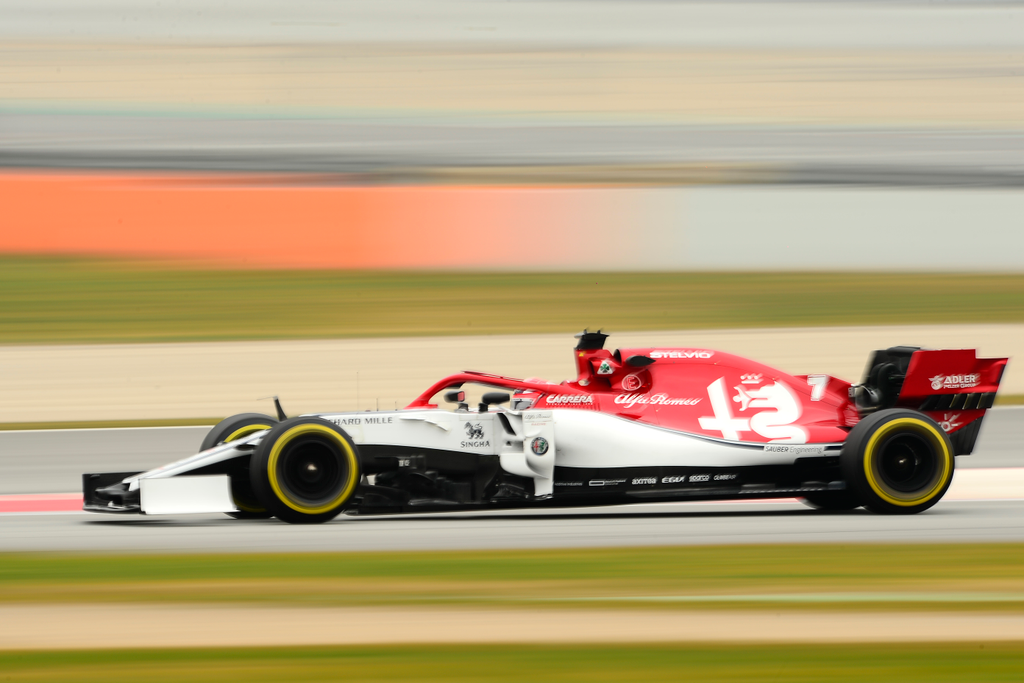 Forma-1, Kimi Räikkönen, Alfa Romeo Racing, Barcelona teszt 3. nap 