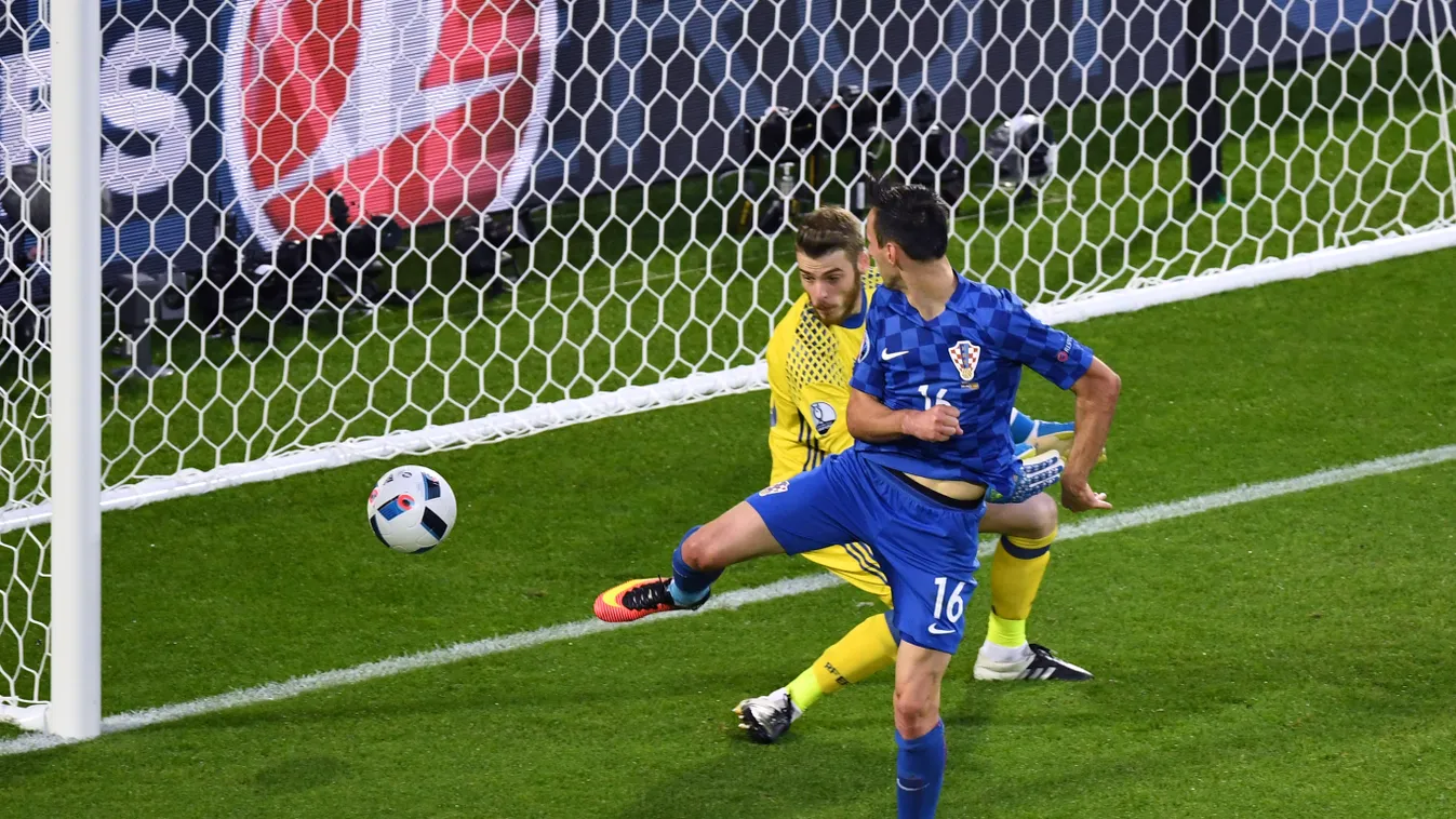 Horvátország-Spanyolország euro 2016 foci eb GÓL 1:1 