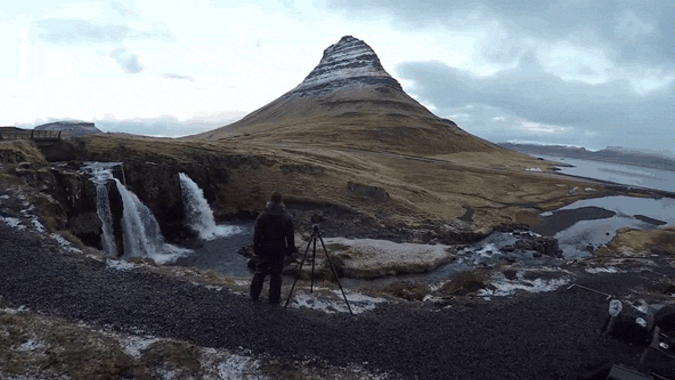 Izland drón videó 