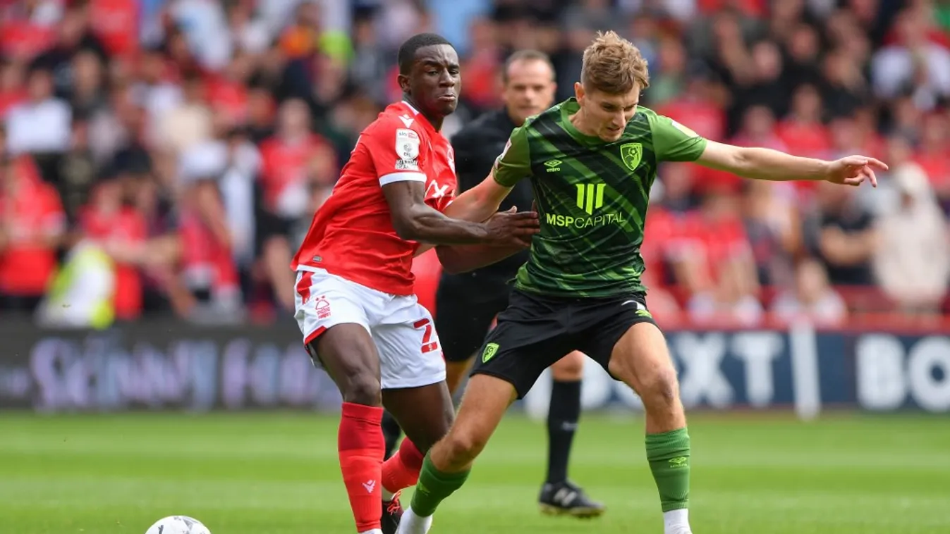 Nottingham Forest v AFC Bournemouth - Sky Bet Championship Football League Season 2020-1 Soccer Saturday 14th August 2021 Nottingham Forest vs Bournemouth Sky Bet Championship Horizontal FOOTBALL 