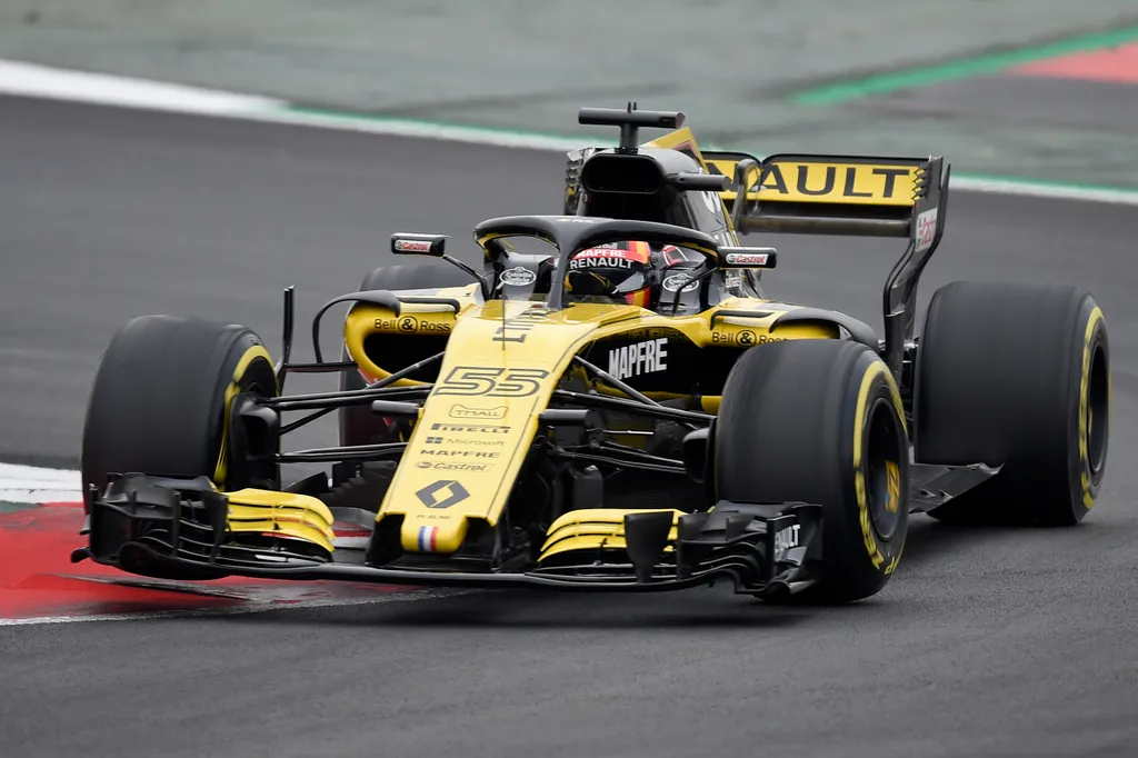 A Forma-1 előszezoni tesztje Barcelonában - 2. nap, Carlos Sainz, Renault Sport Racing 