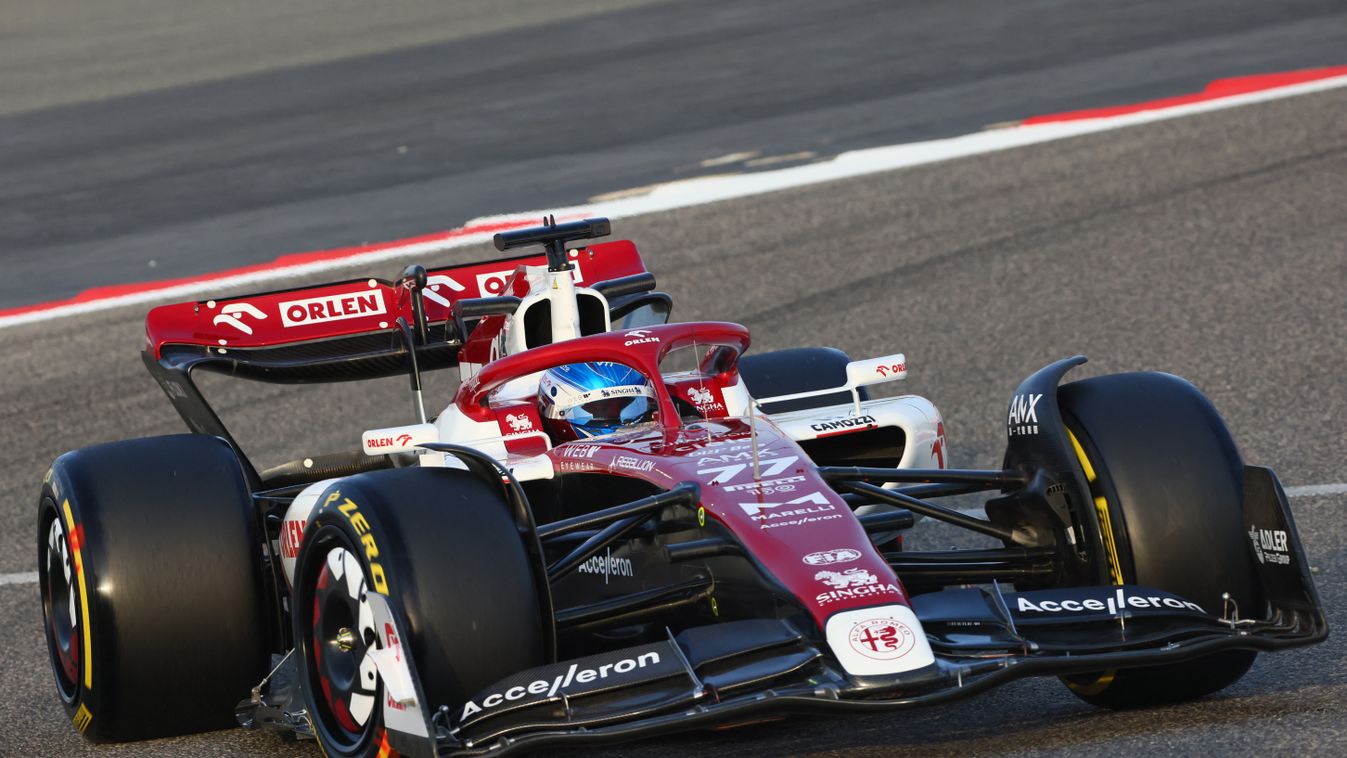 Forma-1, teszt, Bahrein 1. nap, Bottas, Alfa Romeo 