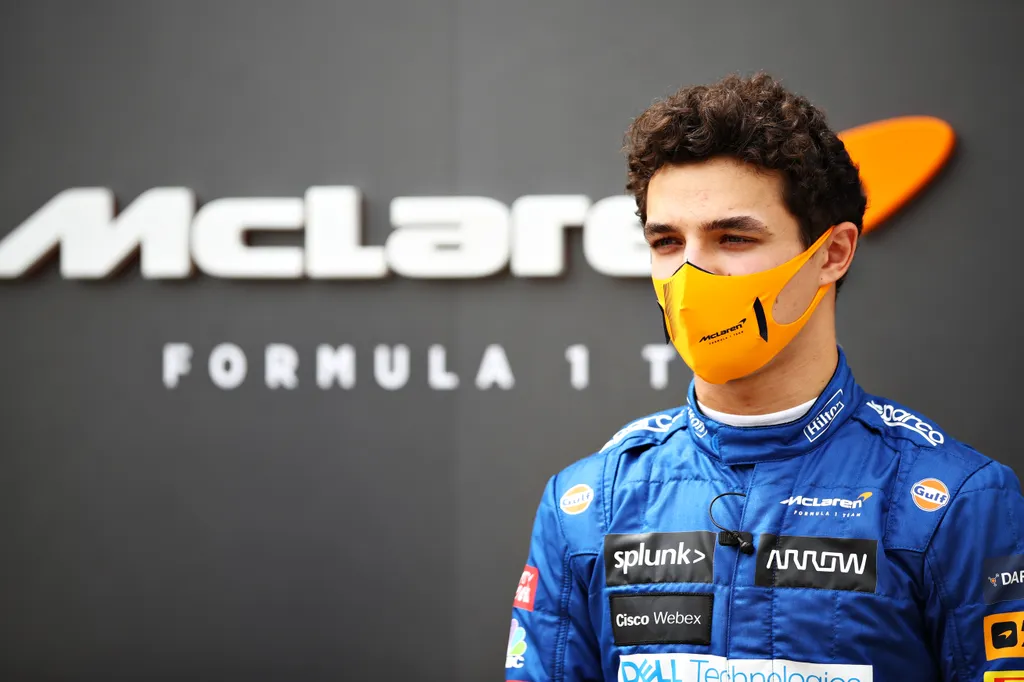 Forma-1, Lando Norris, McLaren Racing, Bahrein teszt 