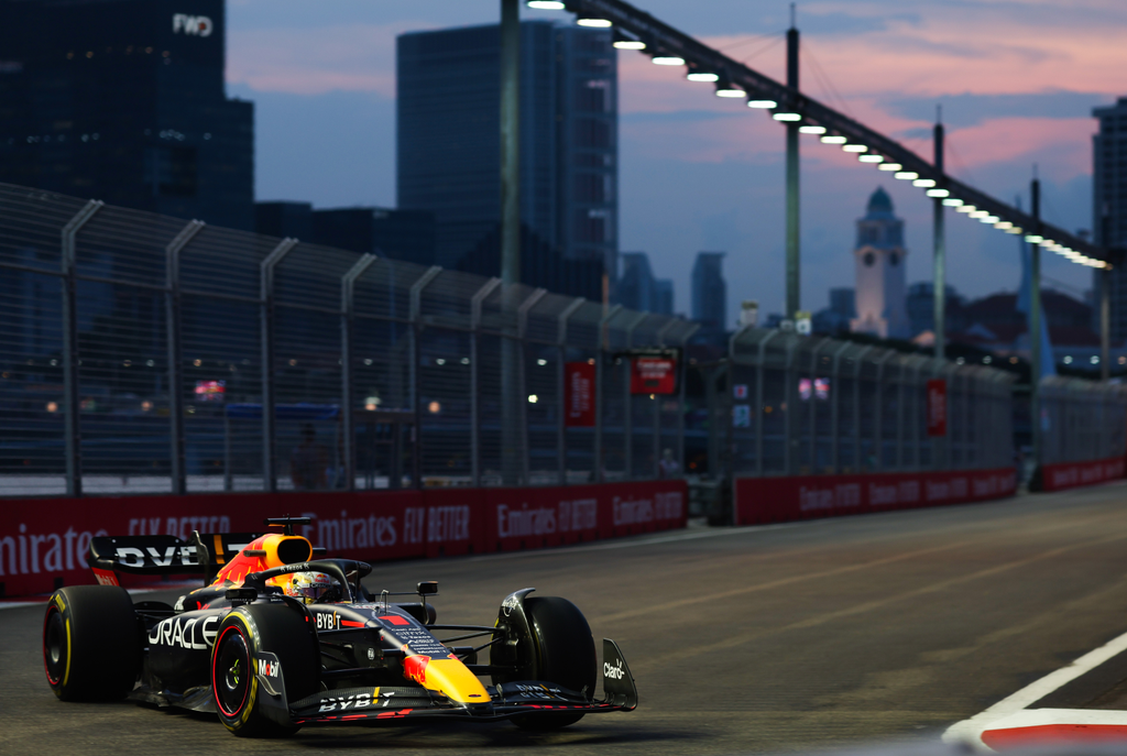 Forma-1, Max Verstappen, Red Bull, Szingapúri Nagydíj 2022, péntek 
