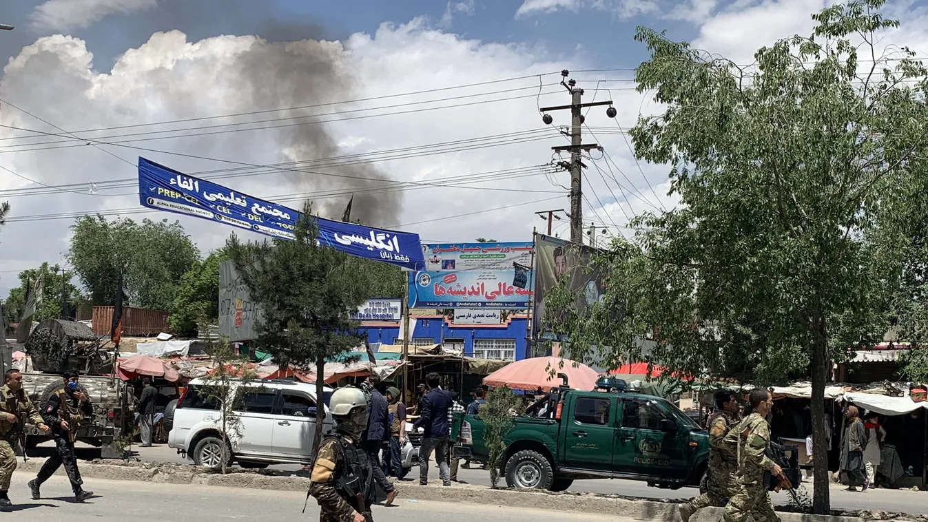 Gunmen attack Medicins Sans Frontieres (MSF) clinic in Kabul 2020,Afghanistan,Ambulances,Clinic,Dasht-e-Barchi,KABUL,Medicins, Afganisztán, terrortámadás, szülészeti klinika 