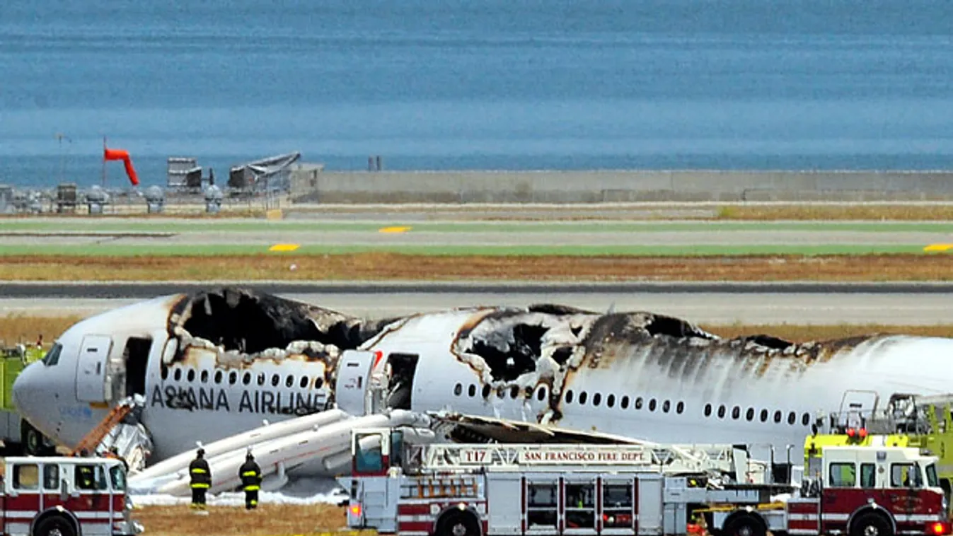 Asiana Airlines, San Francisco, repülőgép katasztrófa