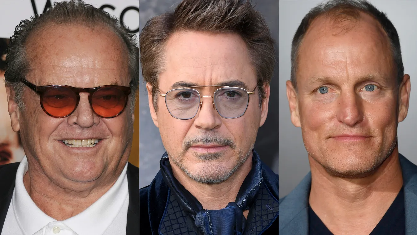 Robert Downey Jr., Woody Harrelson, Jack Nicholson 