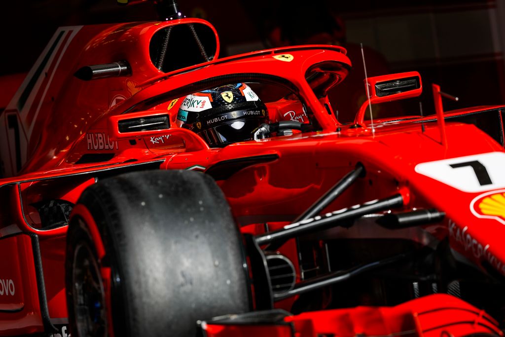 A Forma-1-es Bahreini Nagydíj szombati napja, Kimi Räikkönen, Scuderia Ferrari 