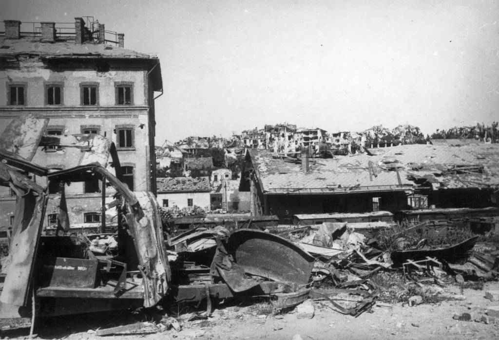 Déli pályaudvar 1945 