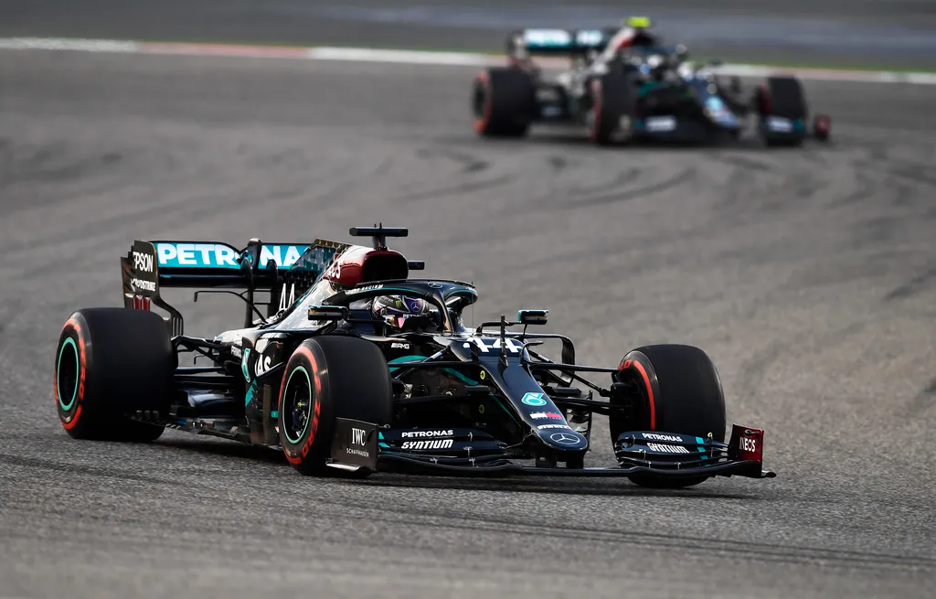 Forma-1, Bahreini Nagydíj, Lewis Hamilton, Valtteri Bottas, Mercedes 