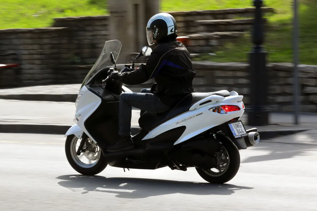 Suzuki Burgman 200 teszt, 2019 május 17-én 