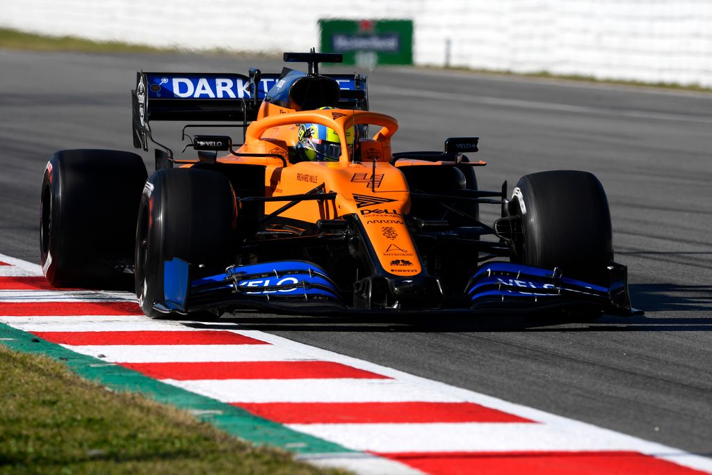 Forma-1, Lando Norris, McLaren Racing, Barcelona teszt 2. nap 