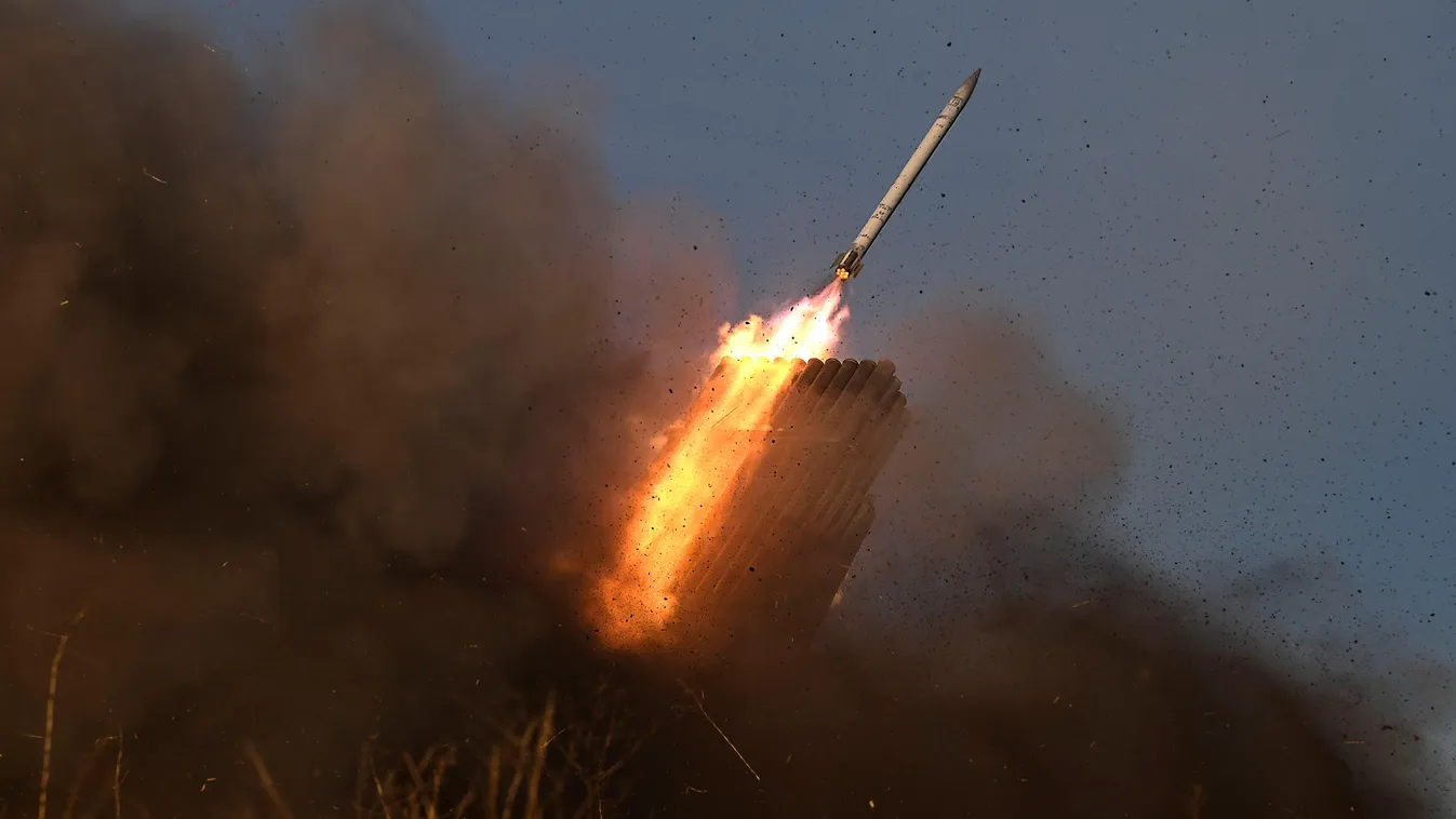 BM-21 Grad, rakéta, Grad, rakétavető, sorozatvető, Ukrajna, Oroszország, orosz-ukrán háború, háború 