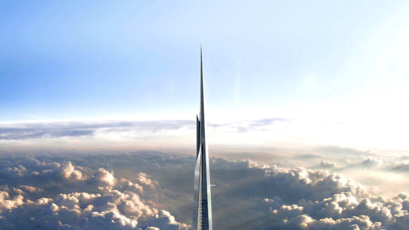 Egy kilométer magas felhőkarcolót építenek Szaúd-Arábiában, Kingdom Tower 