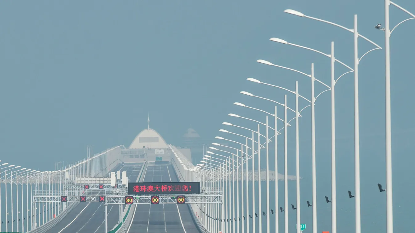 Hongkong Csuhaj Makaó híd 