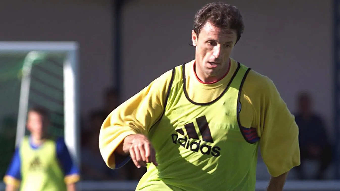 Gheorghe Popescu román focista 1998-ban 