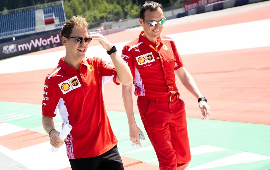 Forma-1, Sebastian Vettel, Riccardo Adami, Scuderia Ferrari, Osztrák Nagydíj 
