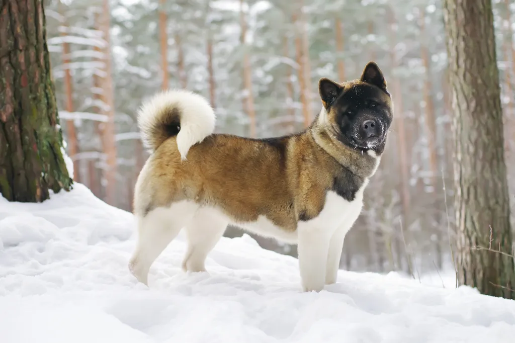 10 kutyafajta, ami imádja a hosszú, téli sétákat, akita 