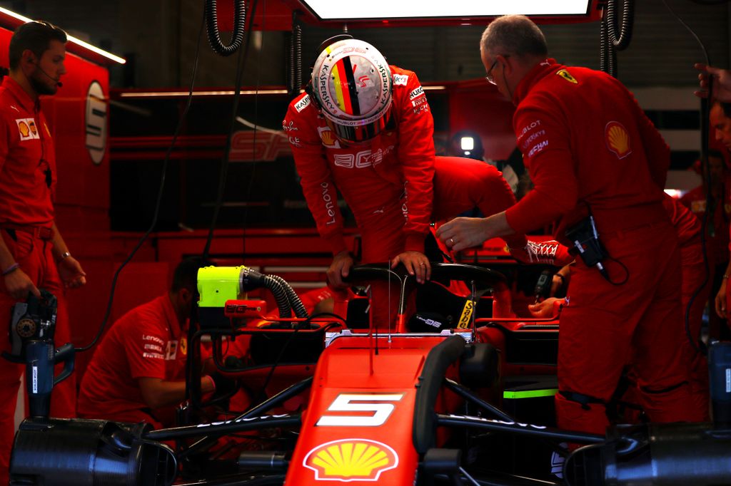 Forma-1, Sebastian Vettel, Scuderia Ferrari, Belga Nagydíj 