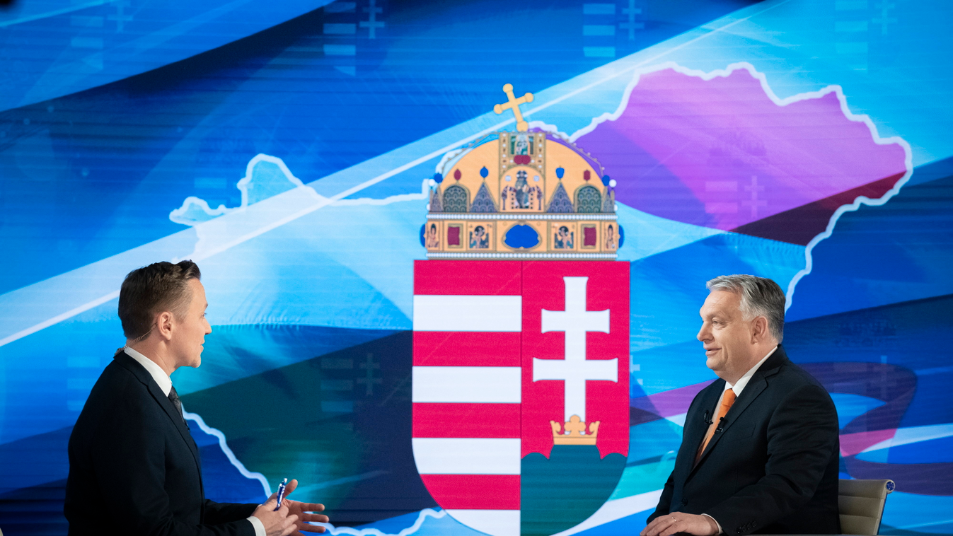 Választás 2022 - Orbán Viktor interjúja a TV2-n 