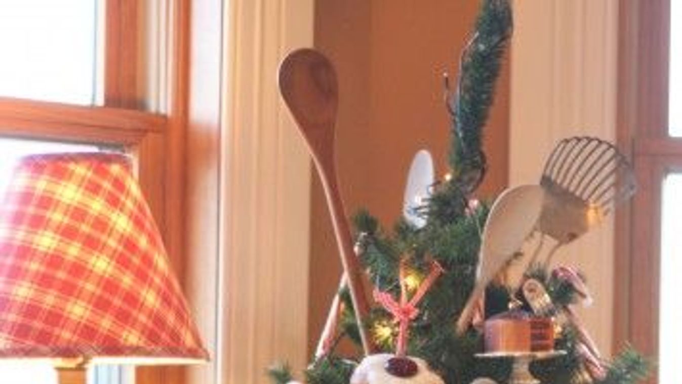 karácsony, karácsonyfadísz, konyhai eszköz 