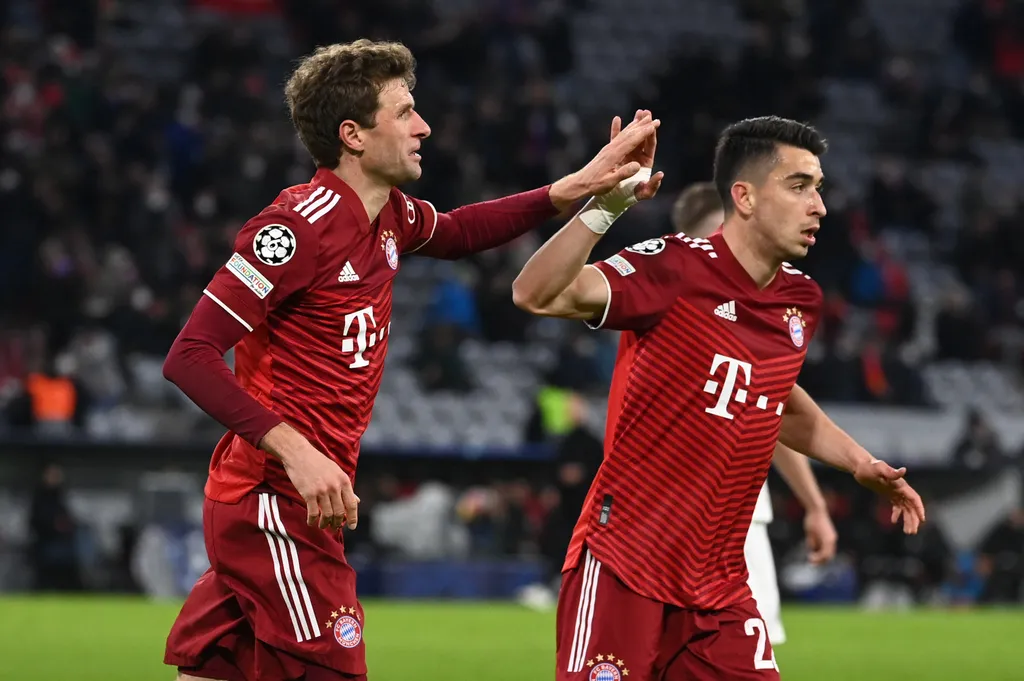 Bayern Munich - RB Salzburg Sports soccer FCB RBS Horizontal CHAMPIONS LEAGUE 