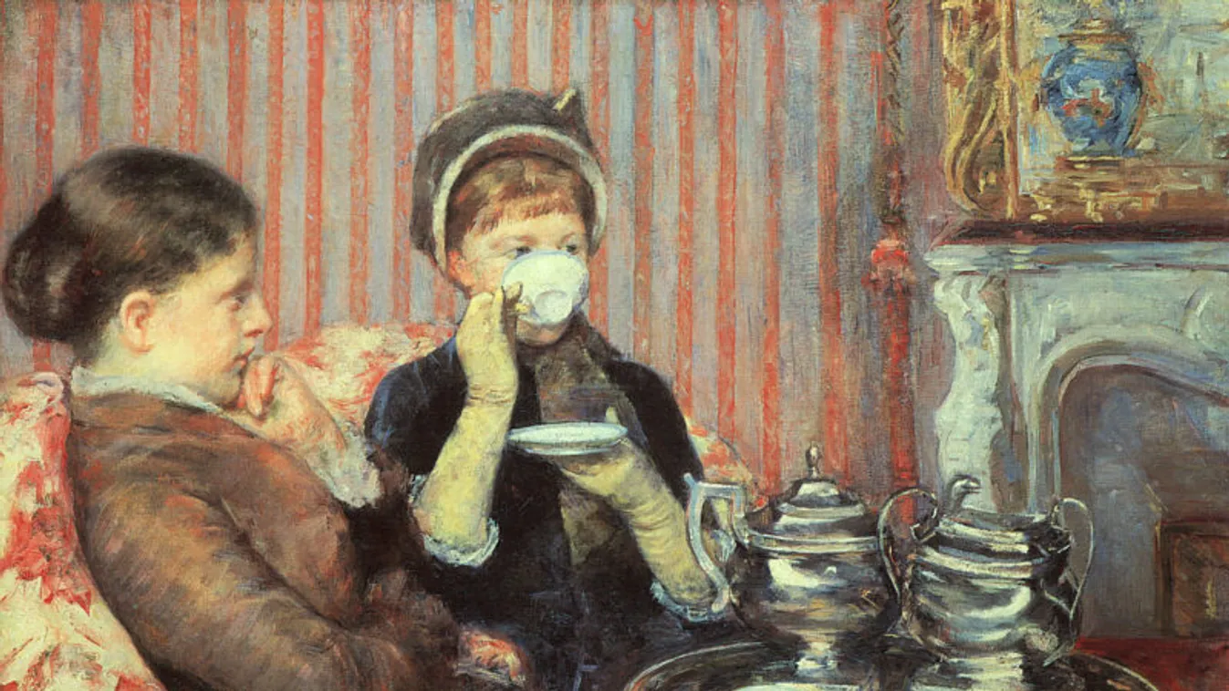 Mary Cassatt Öt órai tea 