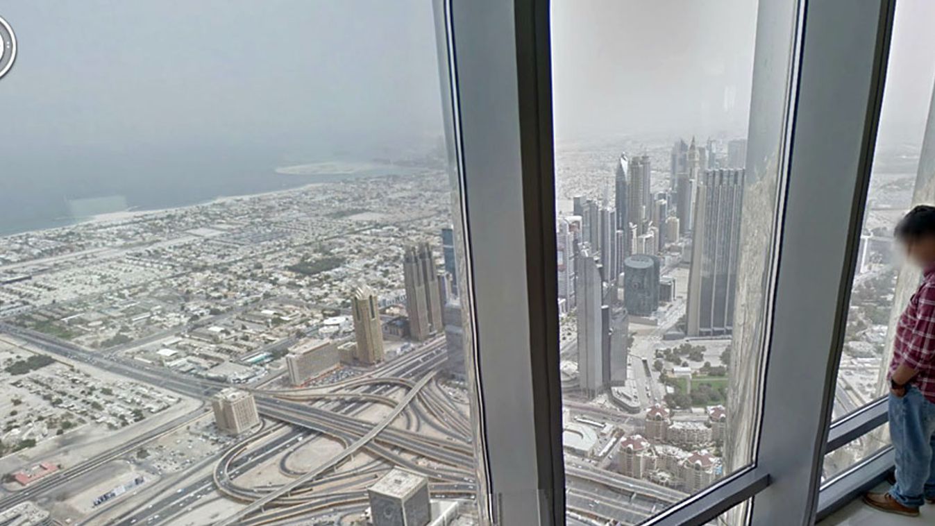 Google Street View, Dubaj, Burj Khalifa