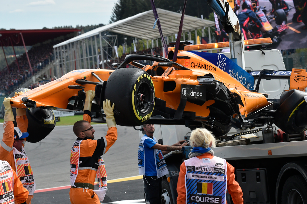 A Forma-1-es Belga Nagydíj, Fernando Alonso, McLaren Racing 