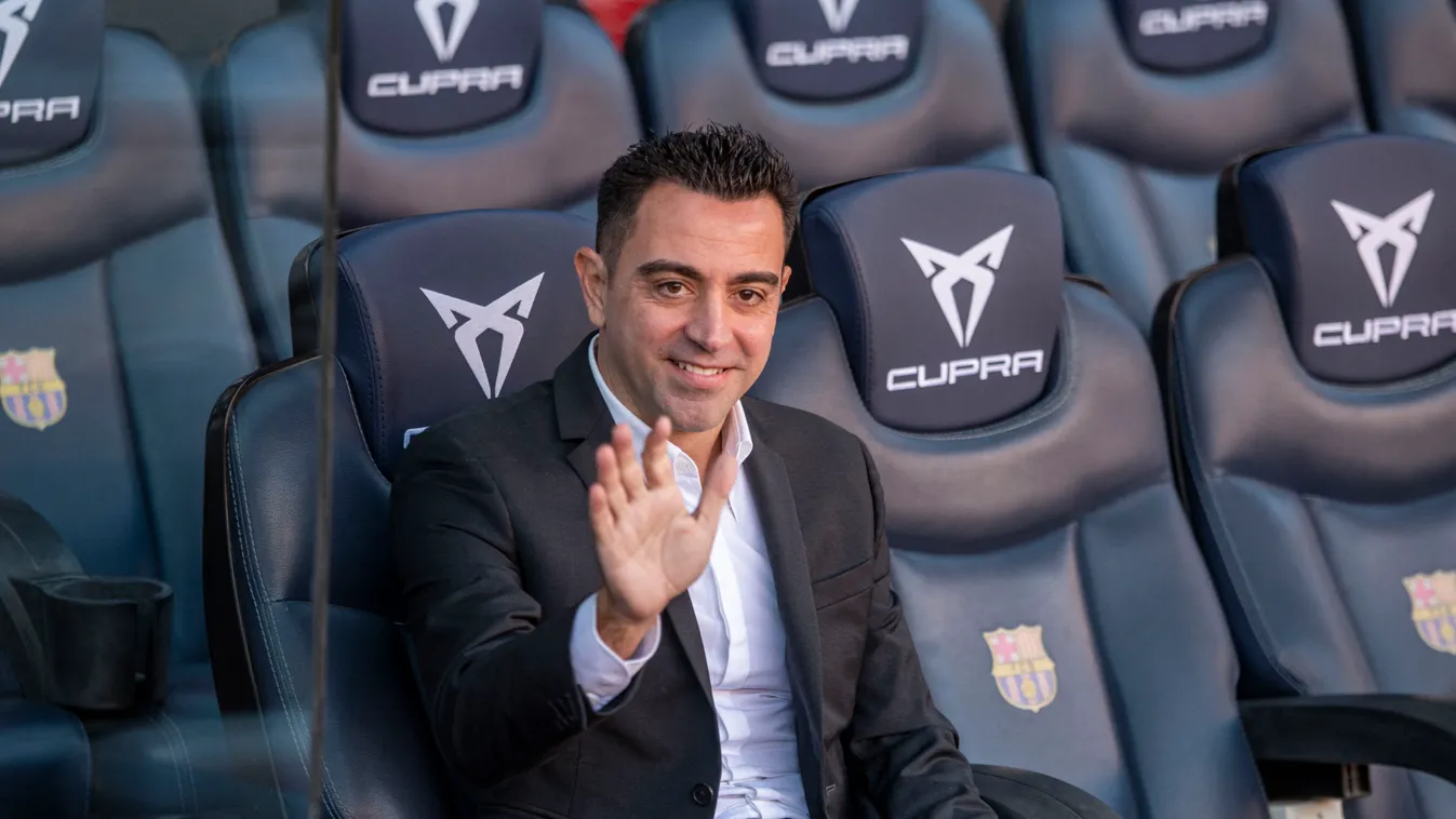 Xavi Hernandez, New FC Barcelona's Coach NurPhoto General news November 8 2021 8th November 2021 FC Barcelona Camp Nou Horizontal 