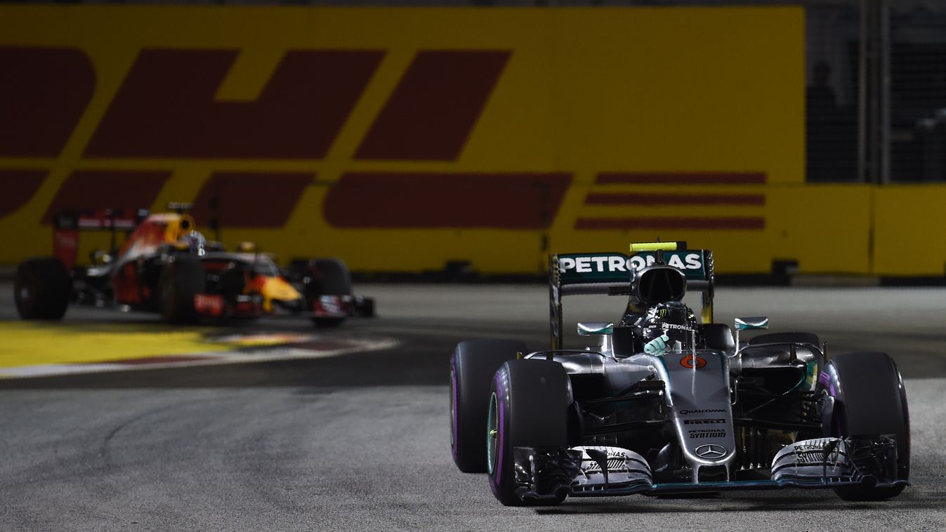 Forma-1, Nico Rosberg, Mercedes AMG Petronas, Daniel Ricciardo, Red Bull Racing, Szingapúri Nagydíj 
