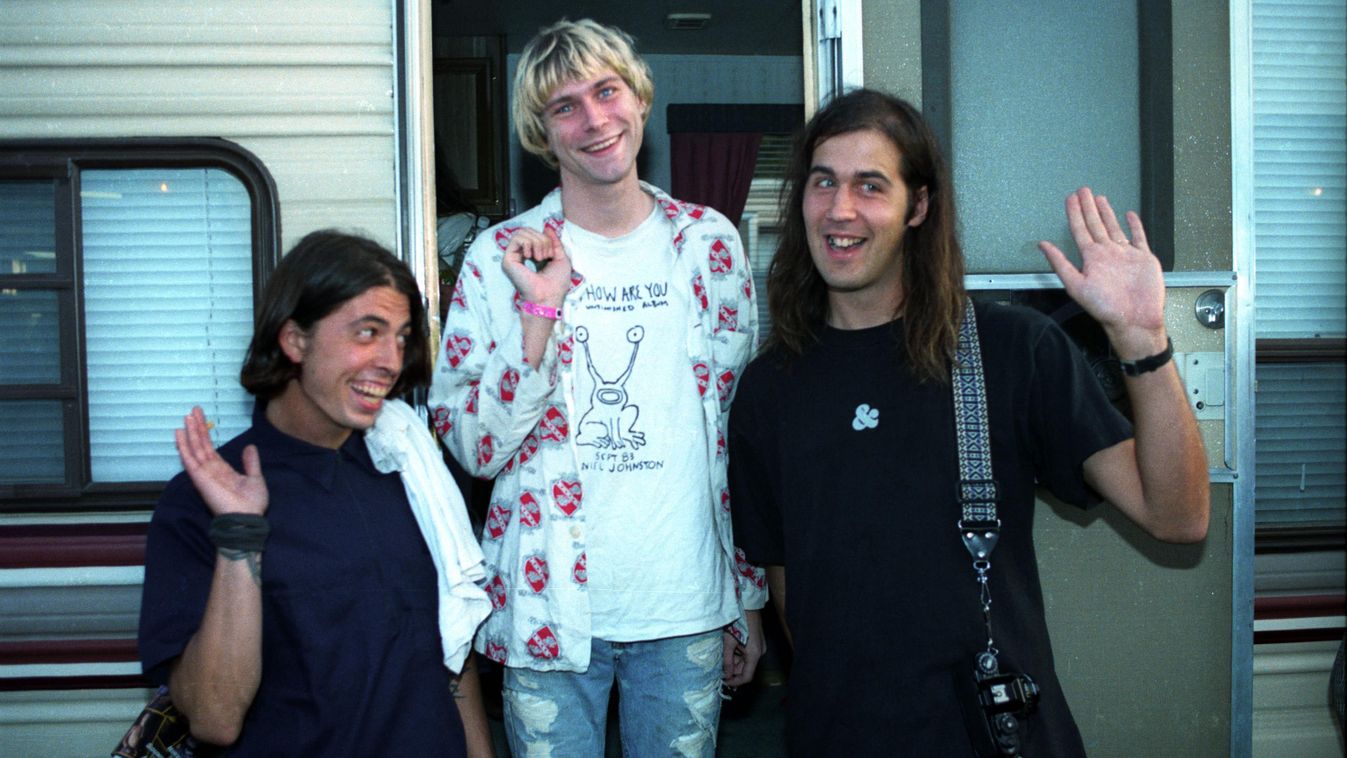 Kurt Cobain nirvana  1992 MTV Video Music Awards 